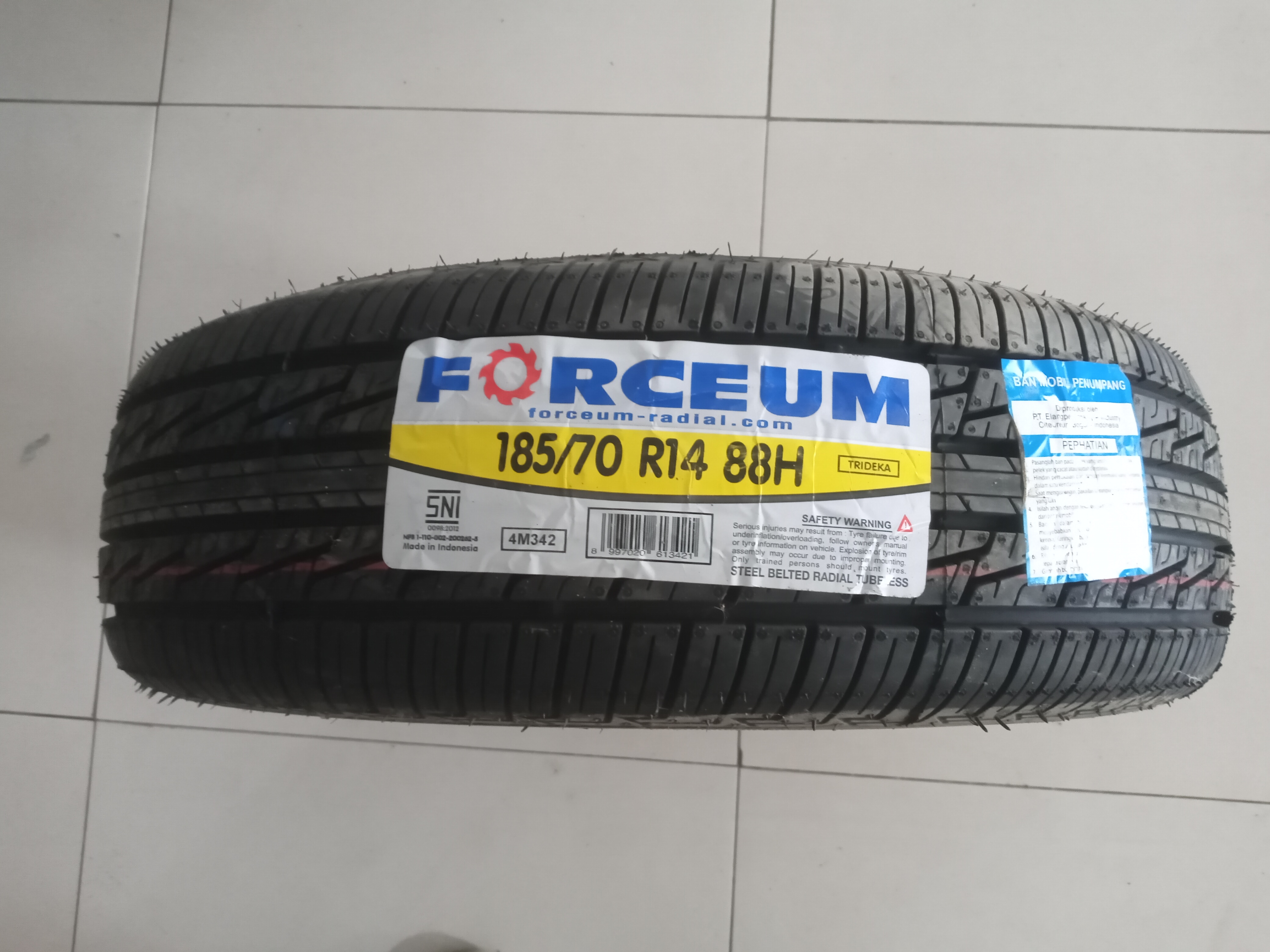 185/70 R14 ban luar Forceum Trideka