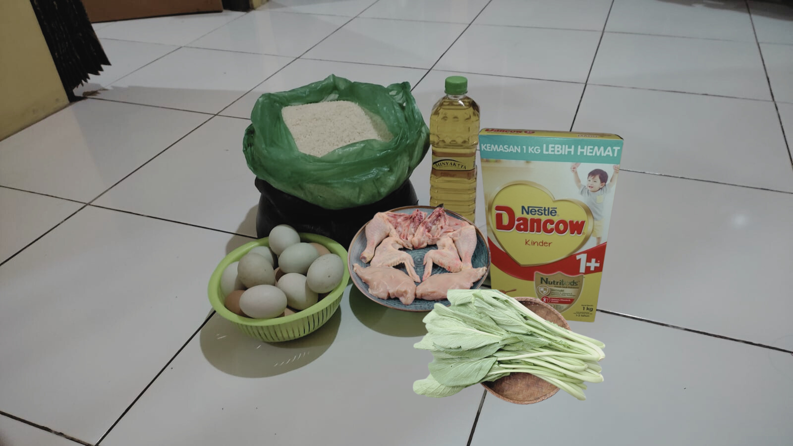 PAKET  BAHAN MAKANAN MENTAH BALITA