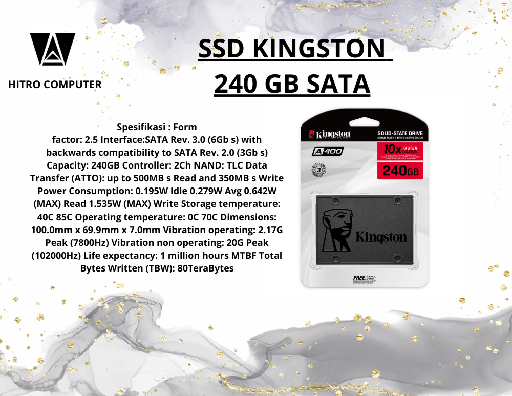 SSD KINGSTON 240GB SATA