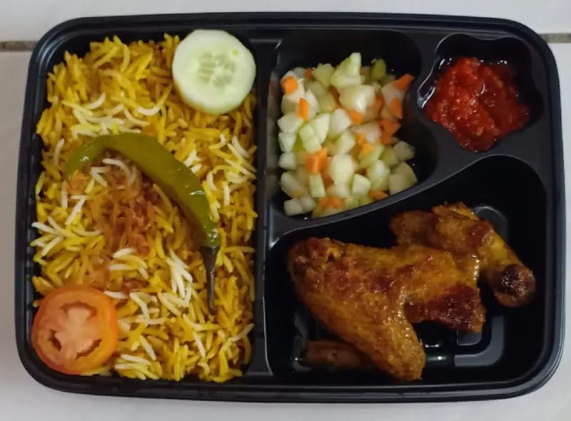 Nasi Mandhi Lengkap