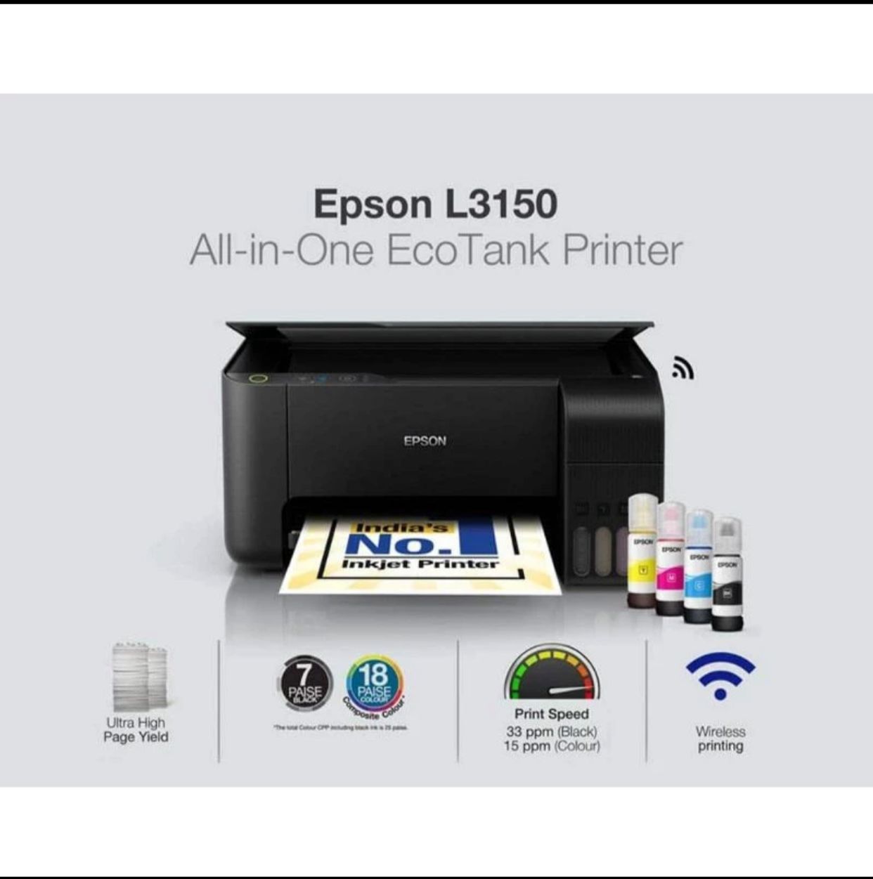 printer epson L3150/3250/ink 003