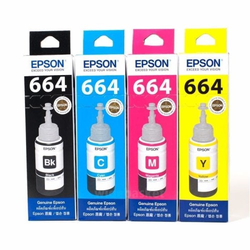 TINTA EPSON 664  ORIGINAL CMYK