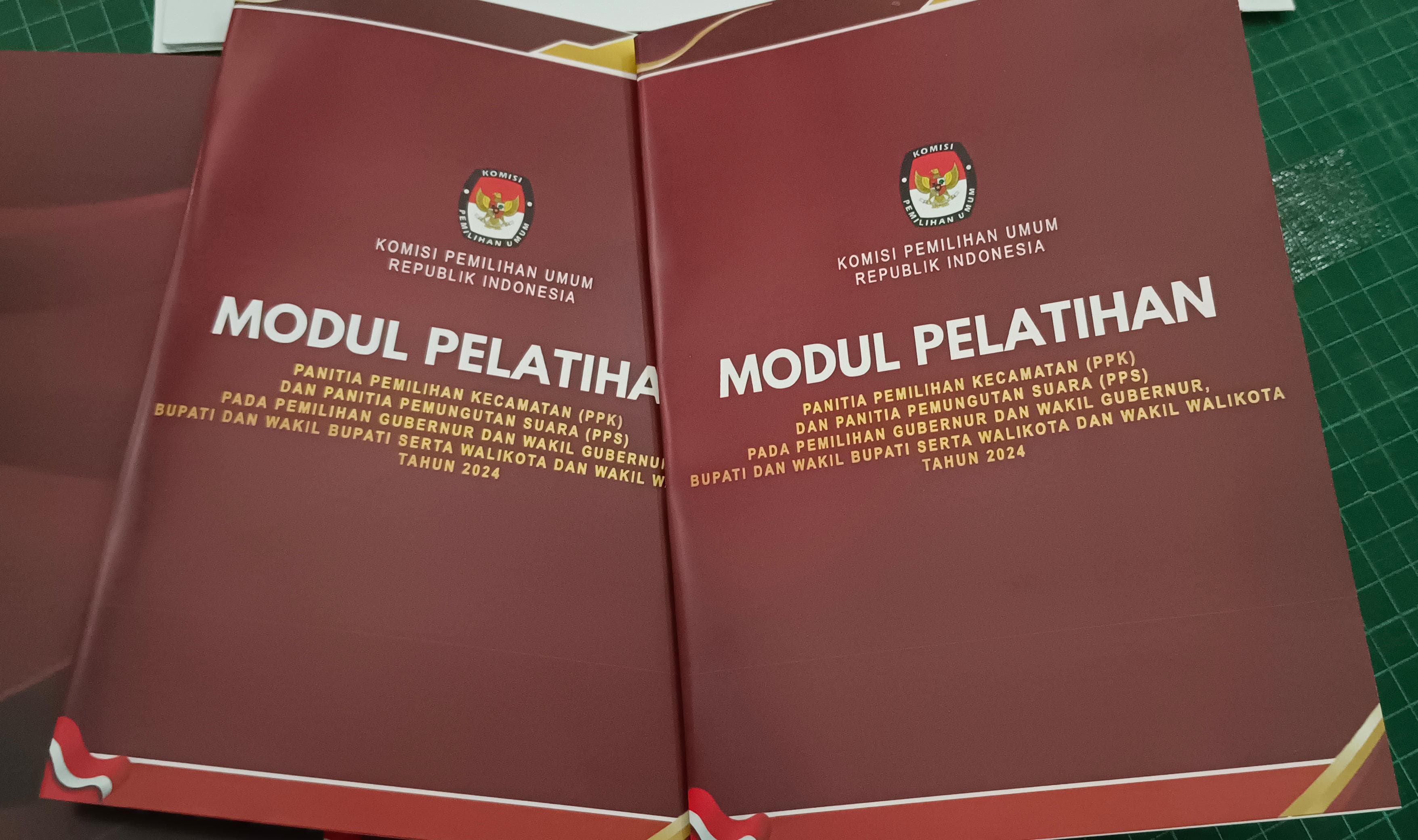 Modul Pelatihan Panitia Pemilihan Kecamatan (PPK) dan  Panitia Pemungutan Suara (PPS) pada Pemilihan Gubernur dan Wakil Gubernur, Bupati dan Wakil Bupati, Walikota dan Wakil Walikota Tahun 2024