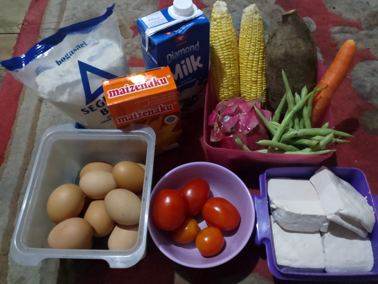 Paket bahan makanan