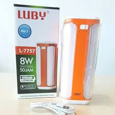 LAMPU EMERGENCY LUBY 8 WATT- 7757