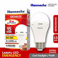 LAMPU EMERGENCY HANNOCS 15 WATT