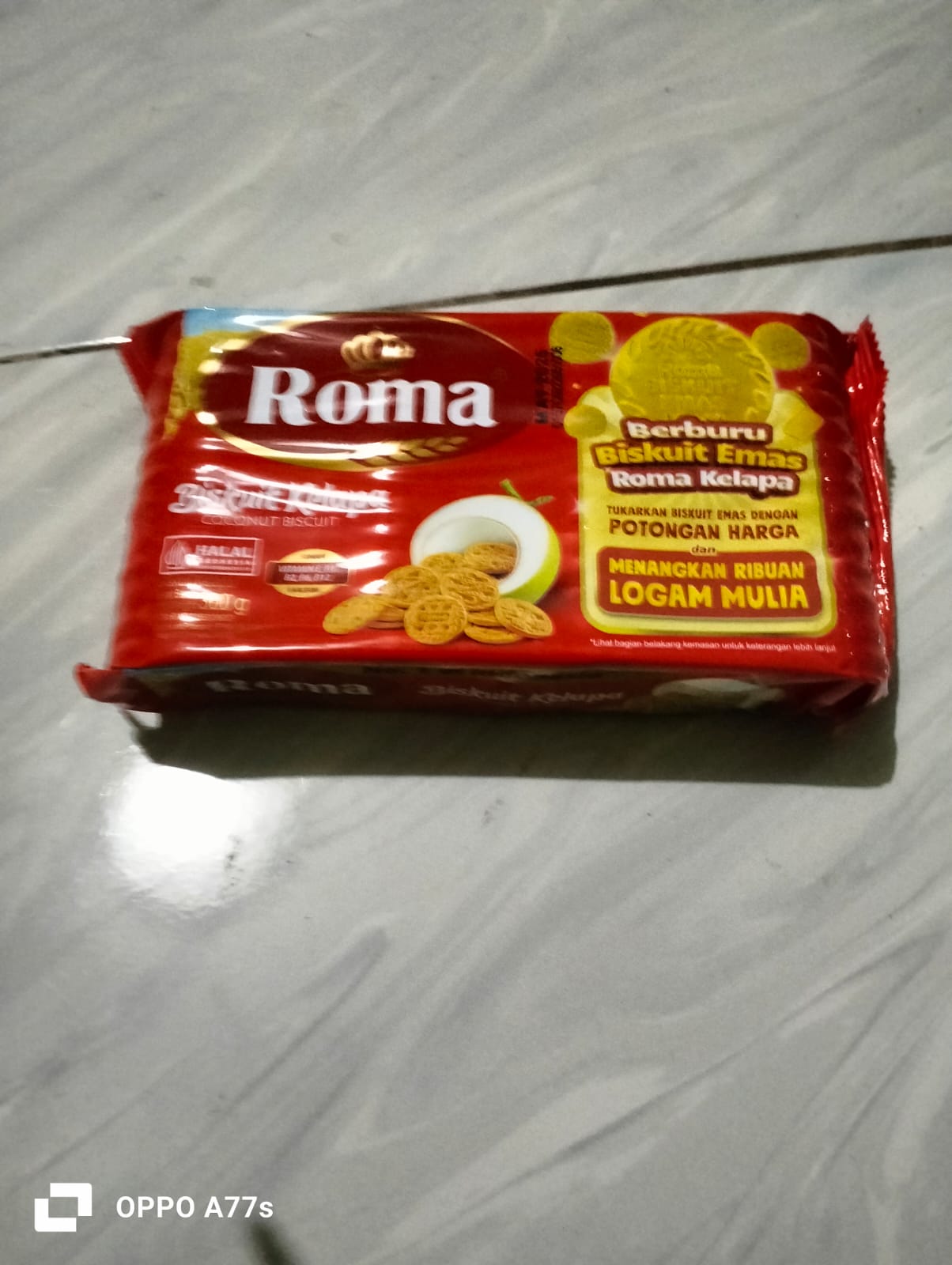 Biscuit Roma Kelapa 