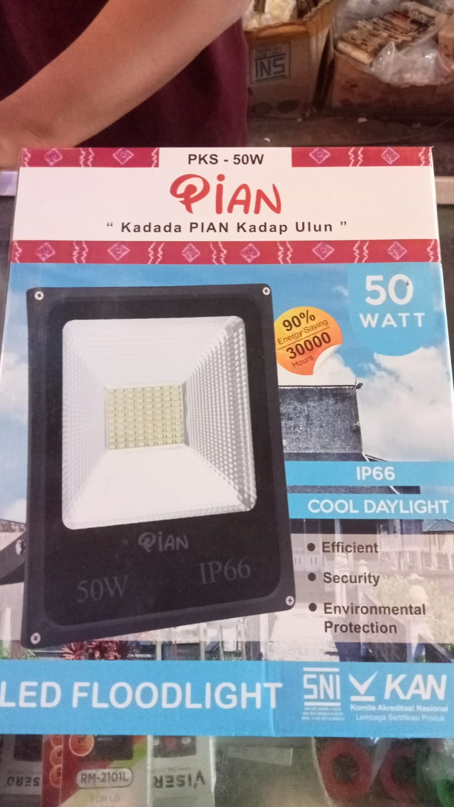 LAMPU SOROT LED PIAN 50 WATT