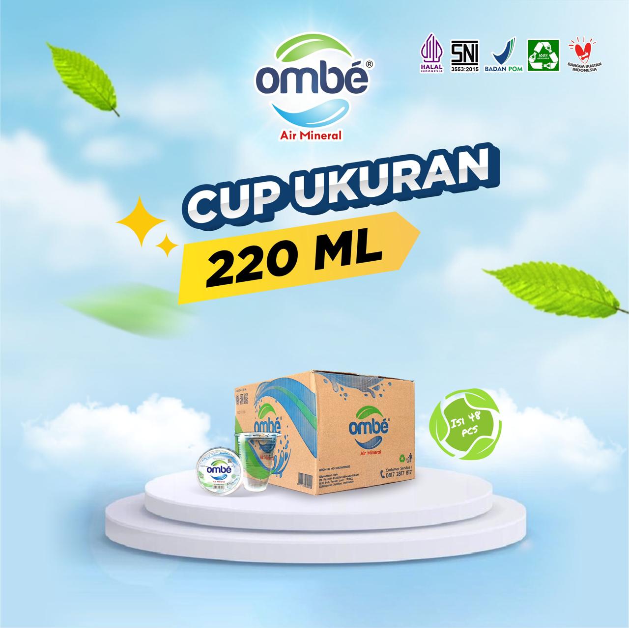 OMBE Gelas/Cup 220ml