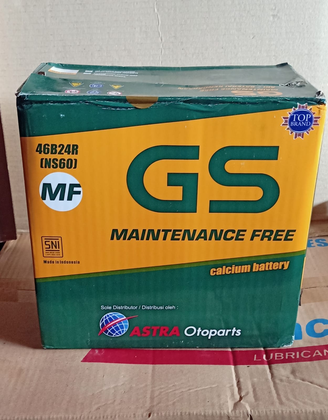 Aki GS Maintenance Free (46b24R - NS60)