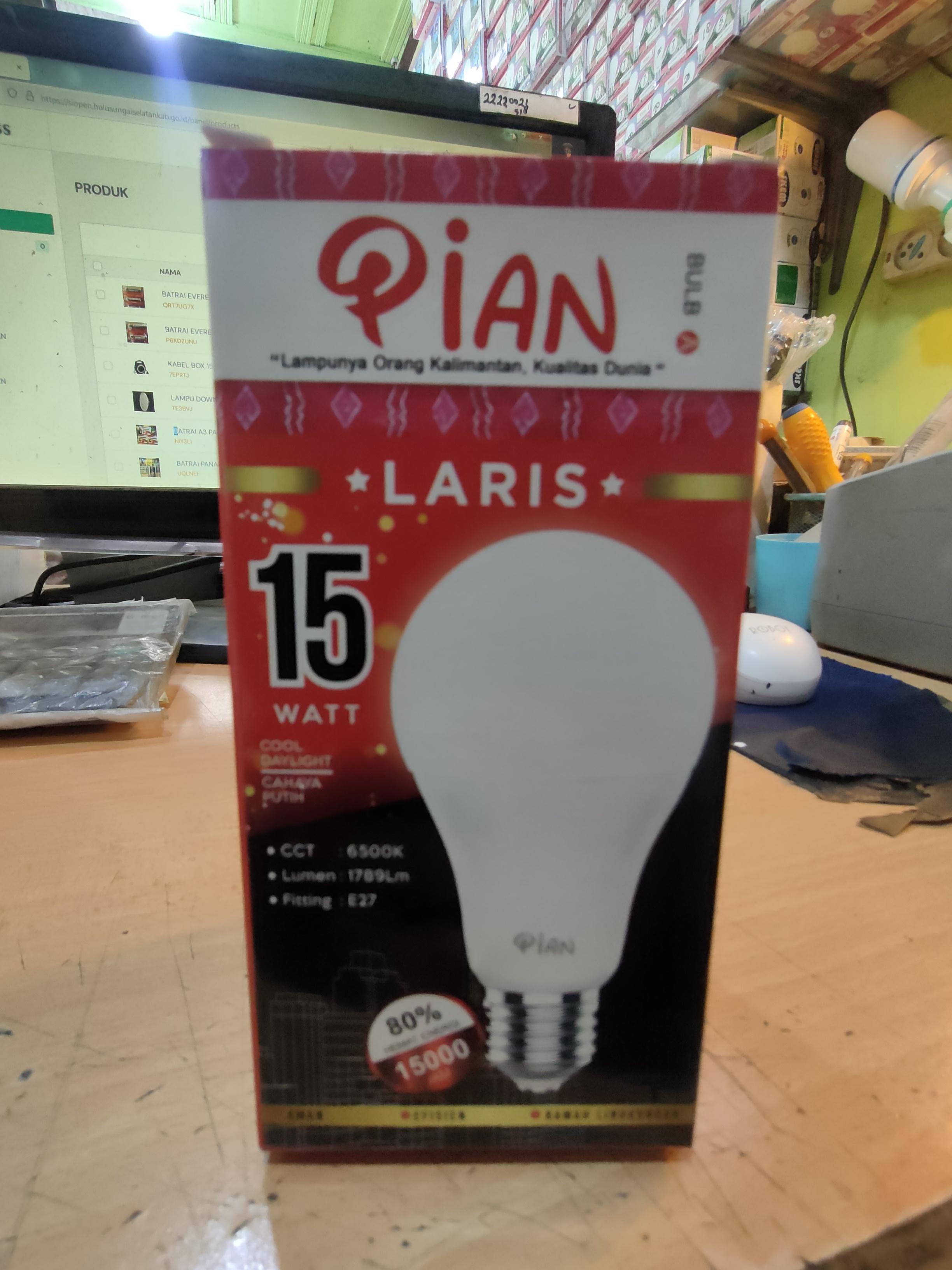 LAMPU PIAN 15W LARIS