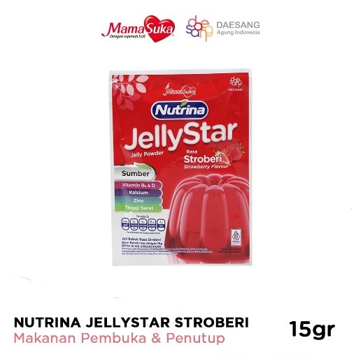 NUTRINA JELLYSTAR STROBERI MAMASUKA