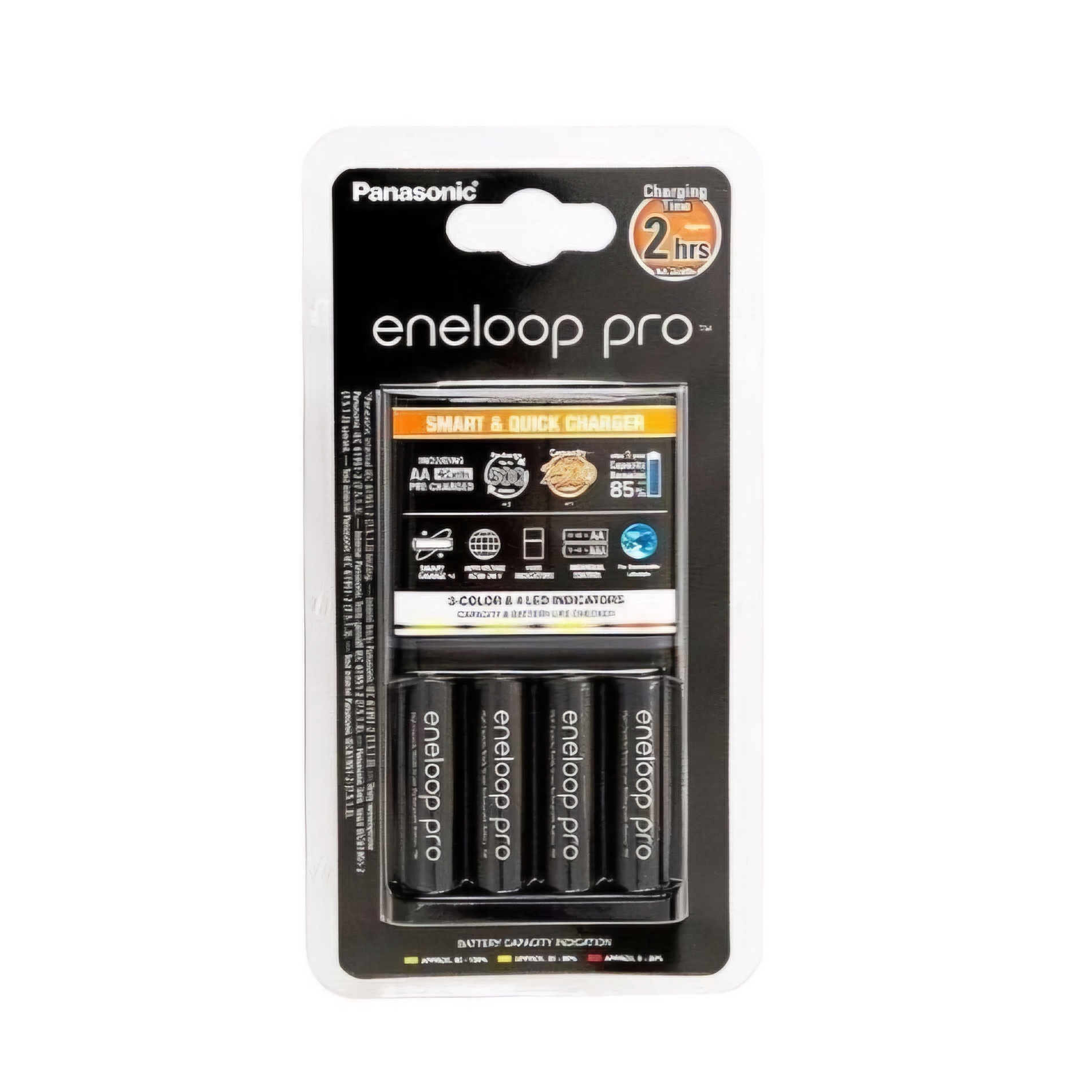 Panasonic smart & Quick charger + Battery eneloop PRO ORI