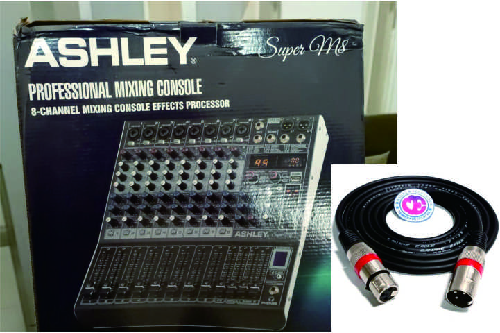 Mixer Ashley Super M8 Original 8 Channel