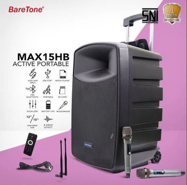 SPEAKER AKTIVE BARETONE MAX15HB