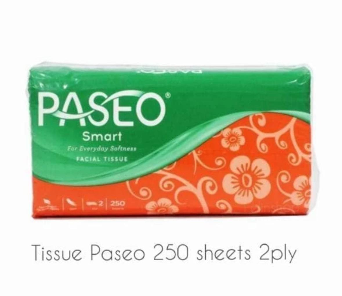 TISSUE PASEO 250 SHEET 2PLY