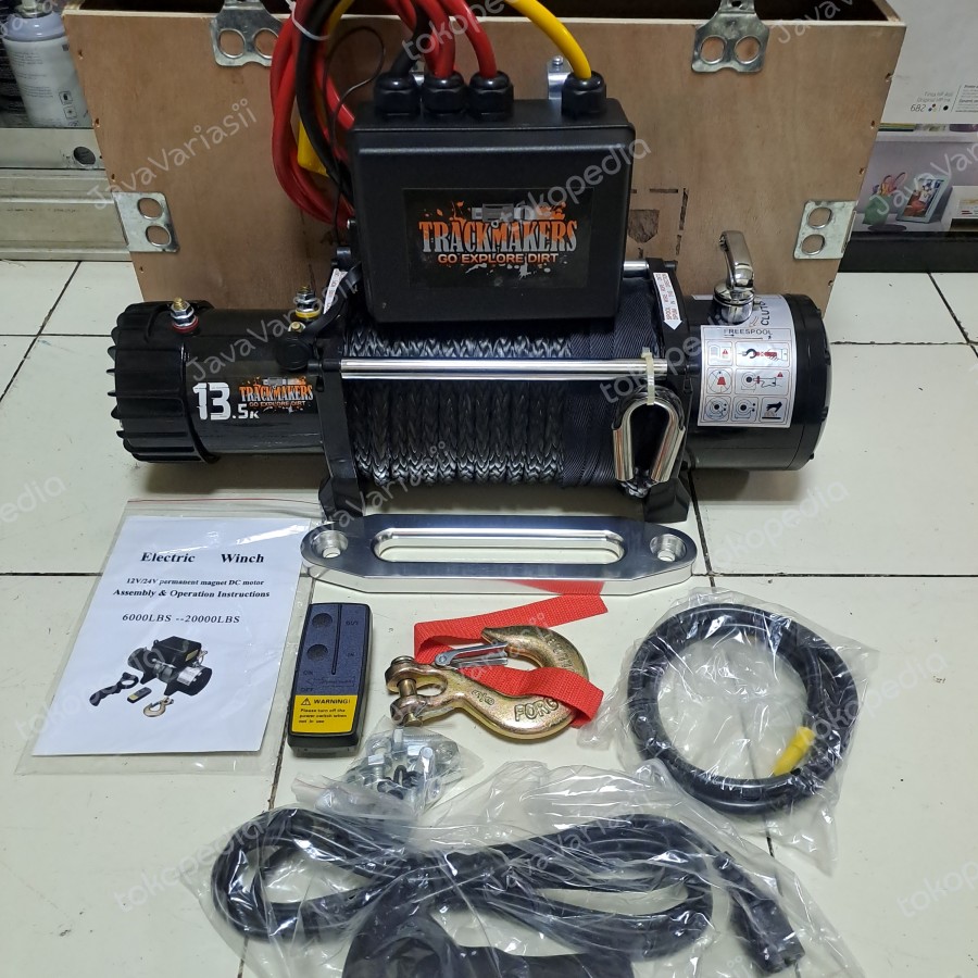 Derek Mobil Elektrik Winch Trackmakers