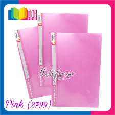 MAP PLASTIK LUBANG PINK