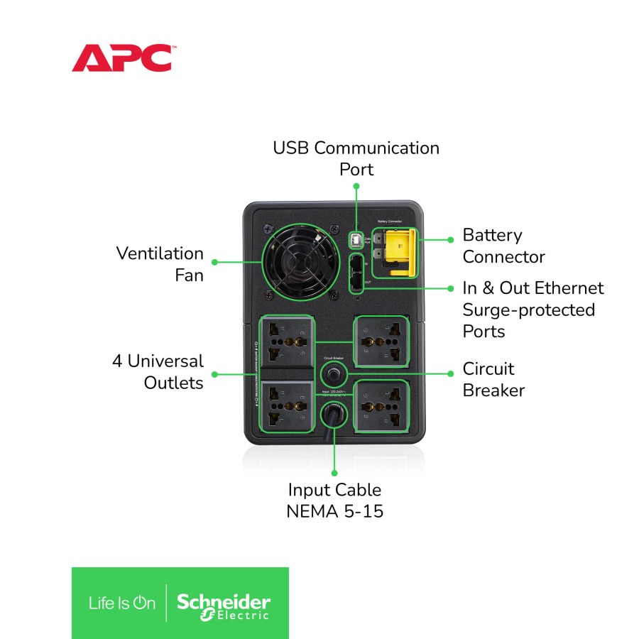 UPS APC BX220MI-MS