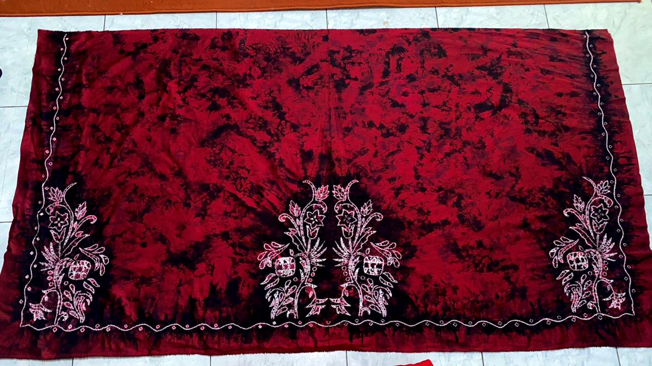 Kain Sasirangan Motif Katupat Kreasi khas Kandangan