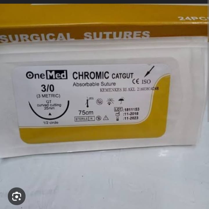 catgut chromic 3/0