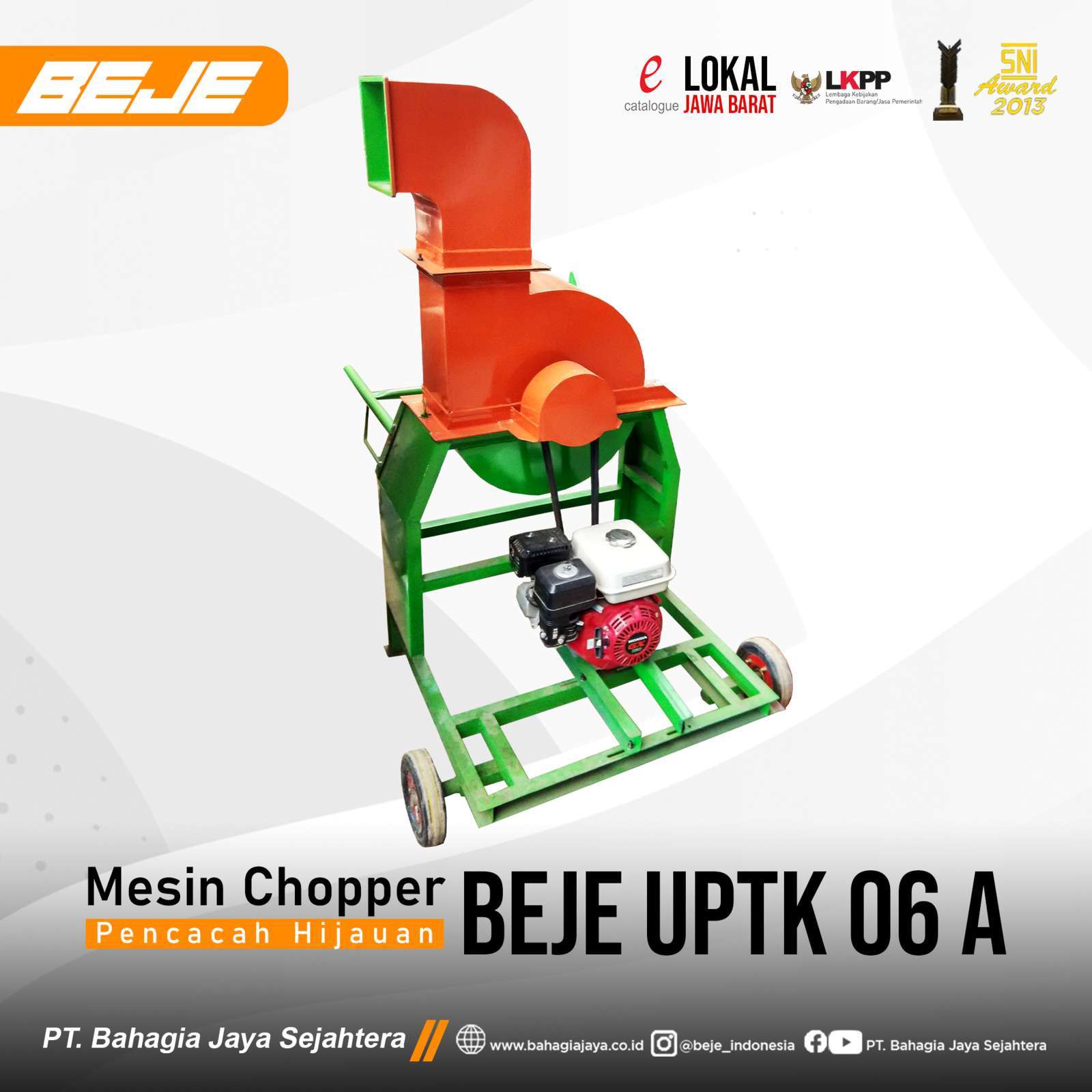 MESIN CHOPPER PENCACAH RUMPUT