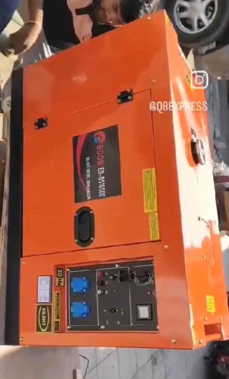 EDON ED-DS10500 SILENT DIESEL GENERATOR / GENSET