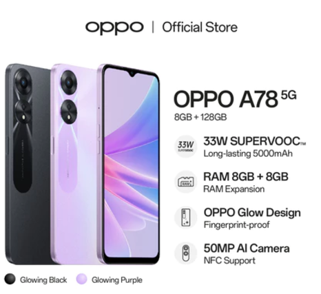 OPPO A78 5G 8GB/128GB