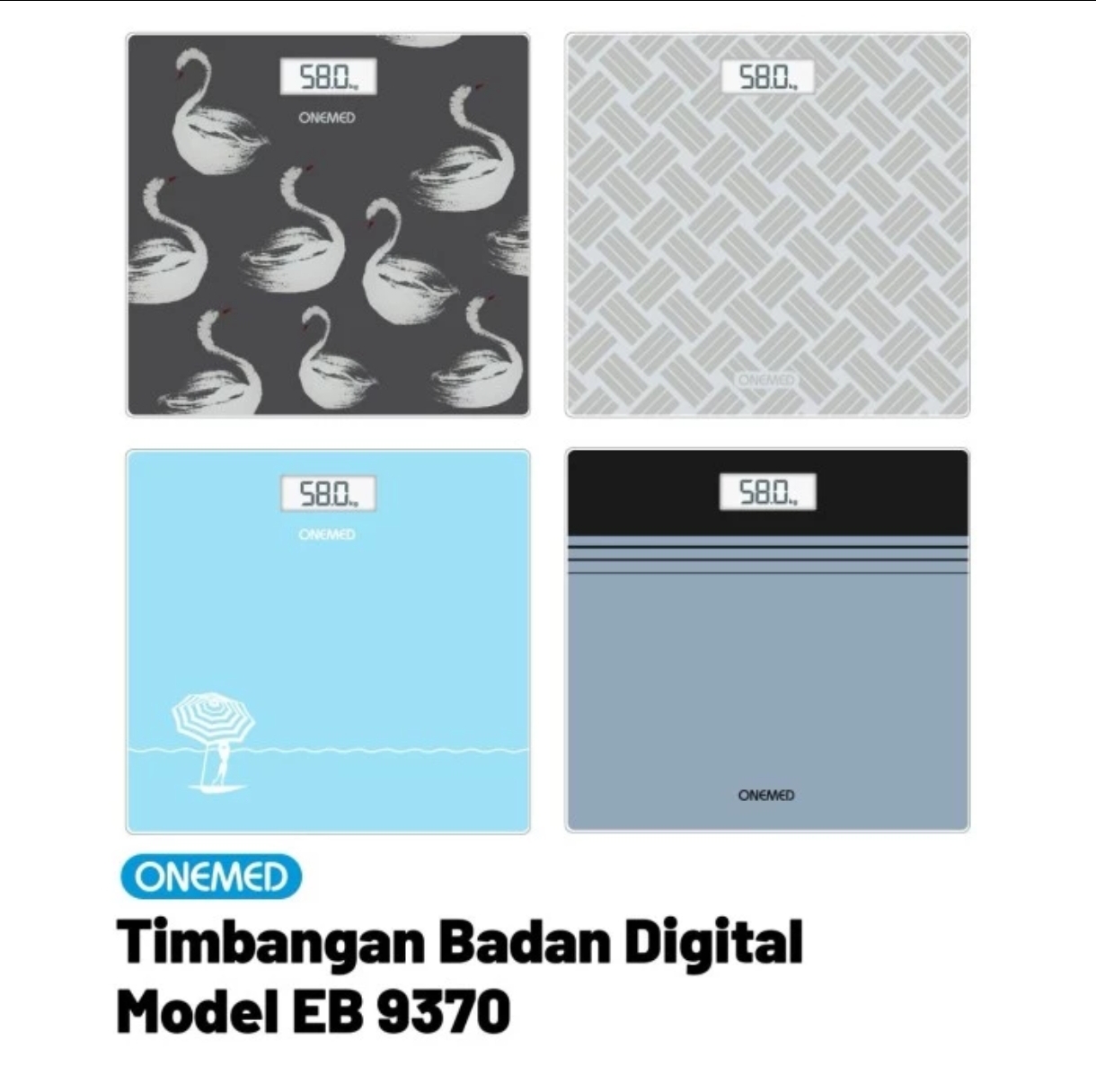 Timbangan Badan Digital EB-9370 OneMed