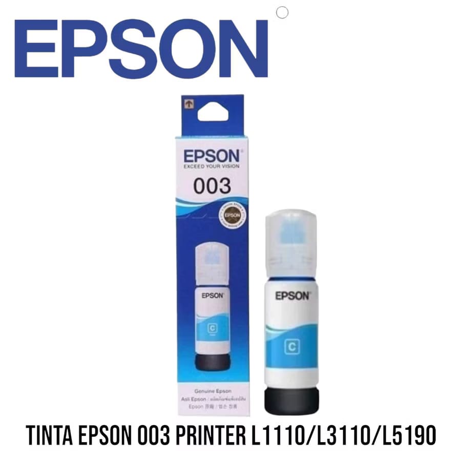 Tinta Epson 003 Cyan/Biru