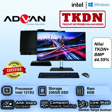 PC ADVAN AIO CORE I3-82S (TKDN)