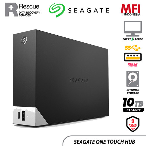 Seagate One Touch Desktop Hub HDD / Hardisk Eksternal 10TB USB3.0