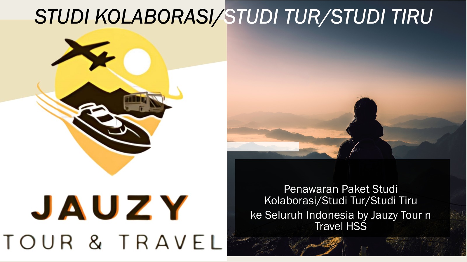 Paket Studi Kolaborasi/Studi Tur