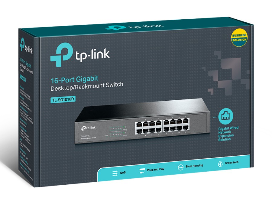 TL-SG1016D 16-Port Gigabit Switch