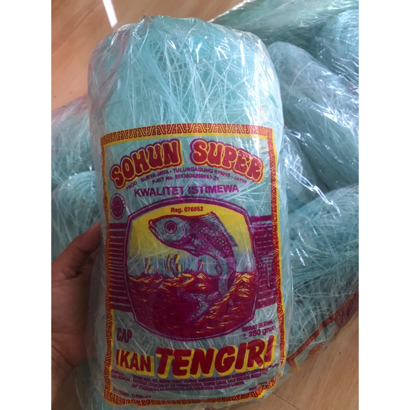 sohun super cap ikan tenggiri