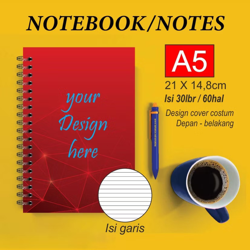 BLOCKNOTE CUSTOM A5