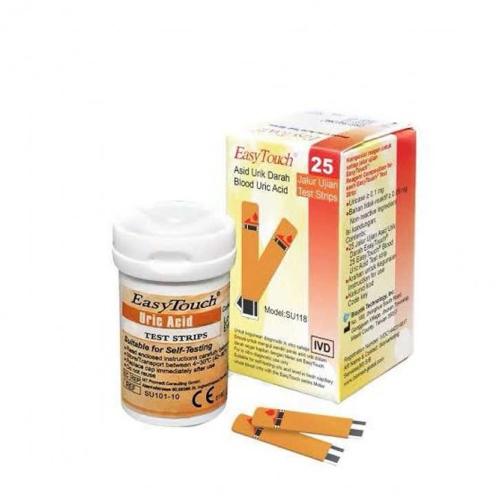 Easy Touch Uric Acid Strip 25's