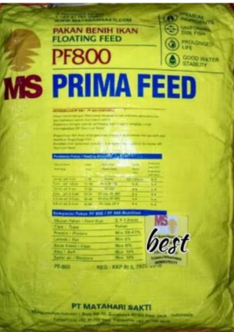 pakan ikan PL0/PF 800