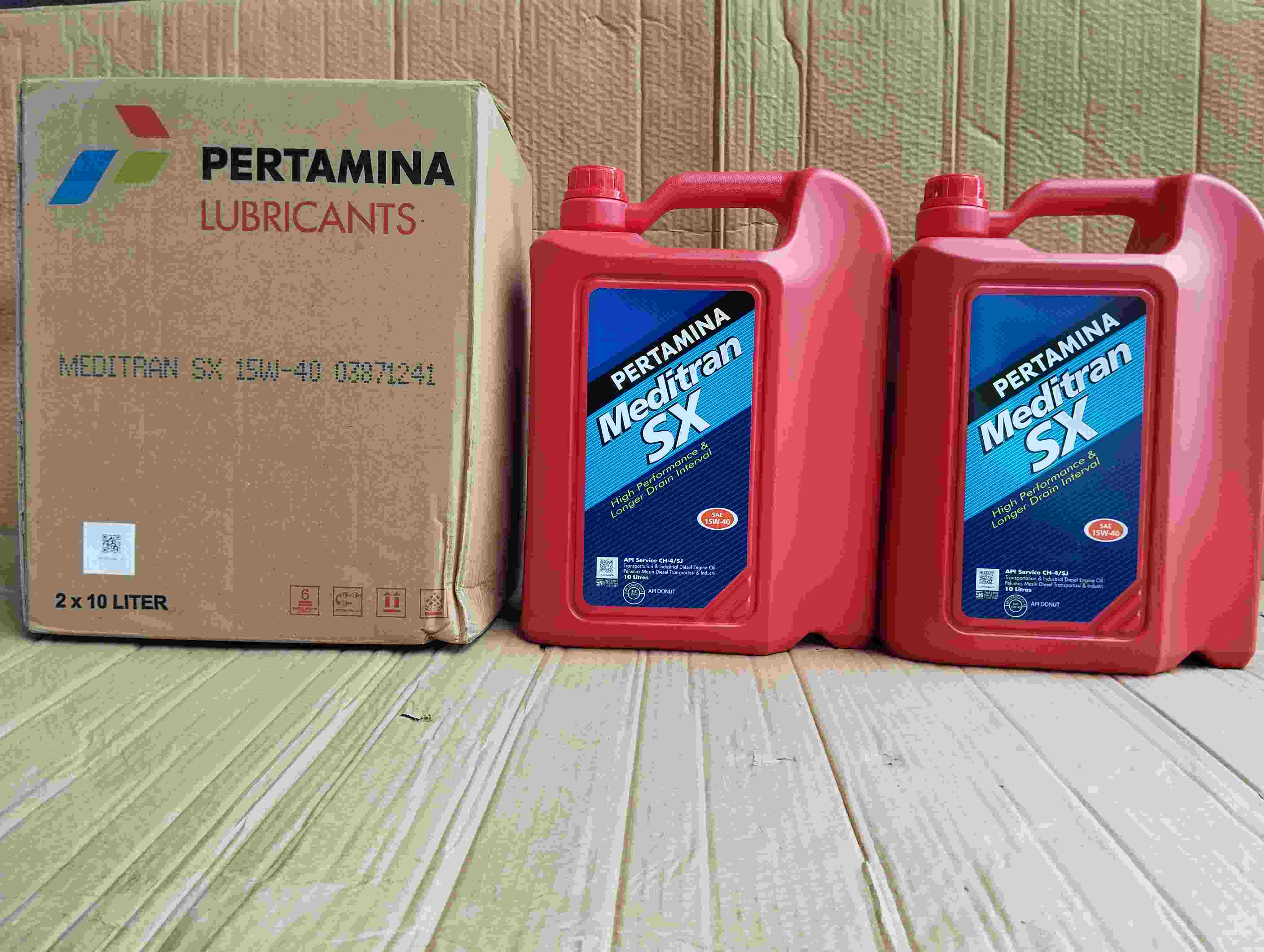 Oli Meditran SX SAE 15W-40 Isi 2x10 Liter