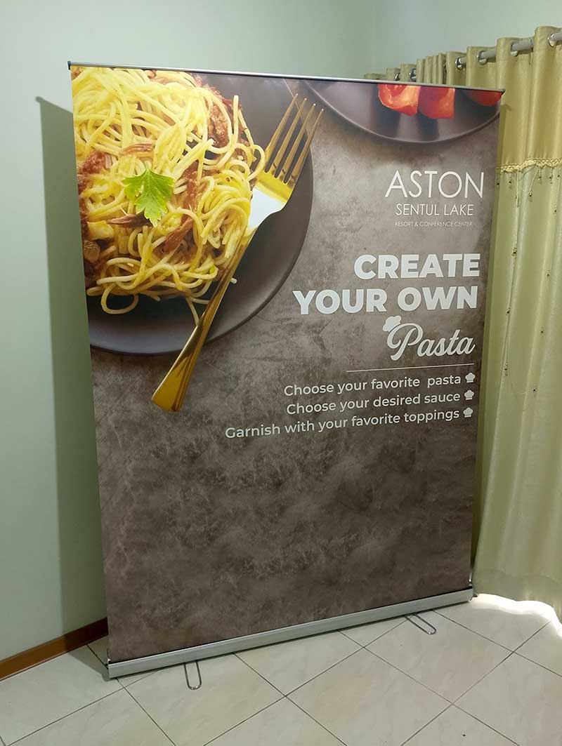 Cetak Roll Banner
