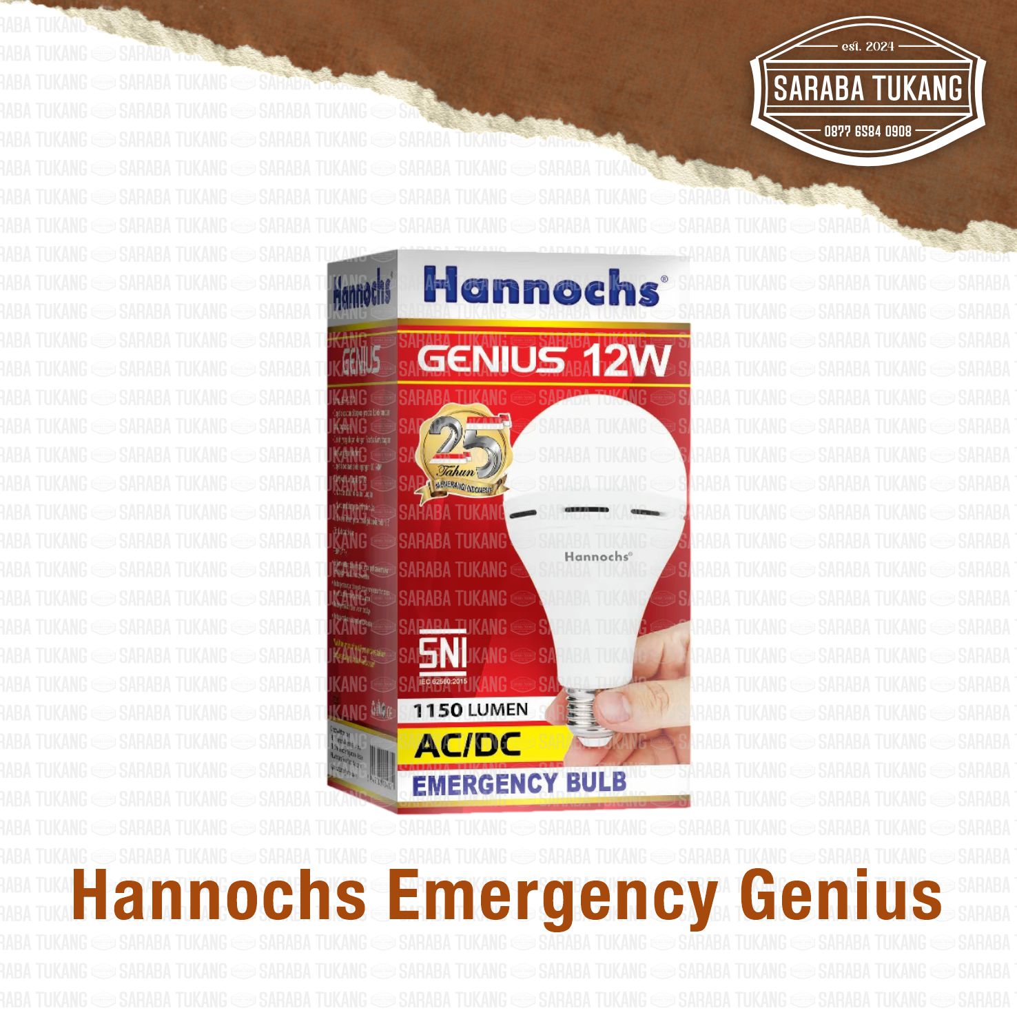 LAMPU LED EMERGENCY 12W