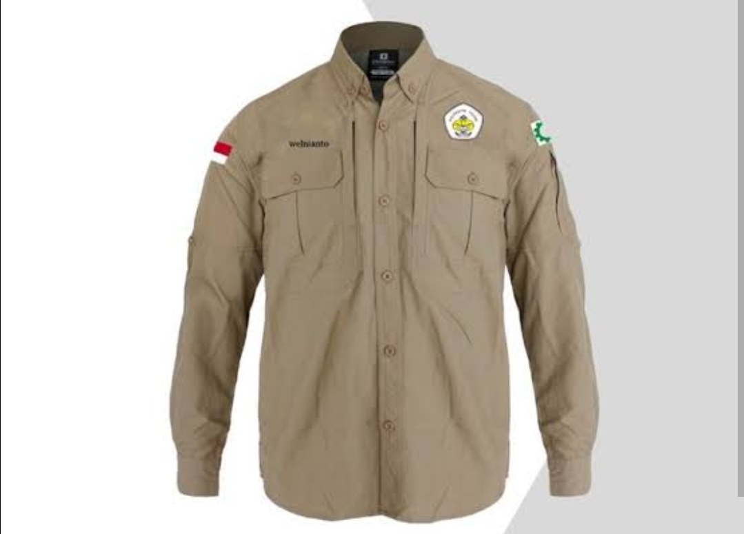 Kemeja PDL Bordir 1 Set