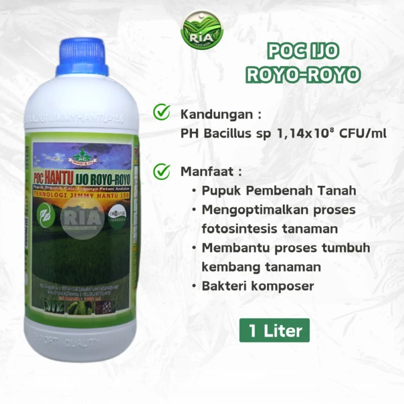 Pupuk Cair Hantu Kemasan 1 Liter