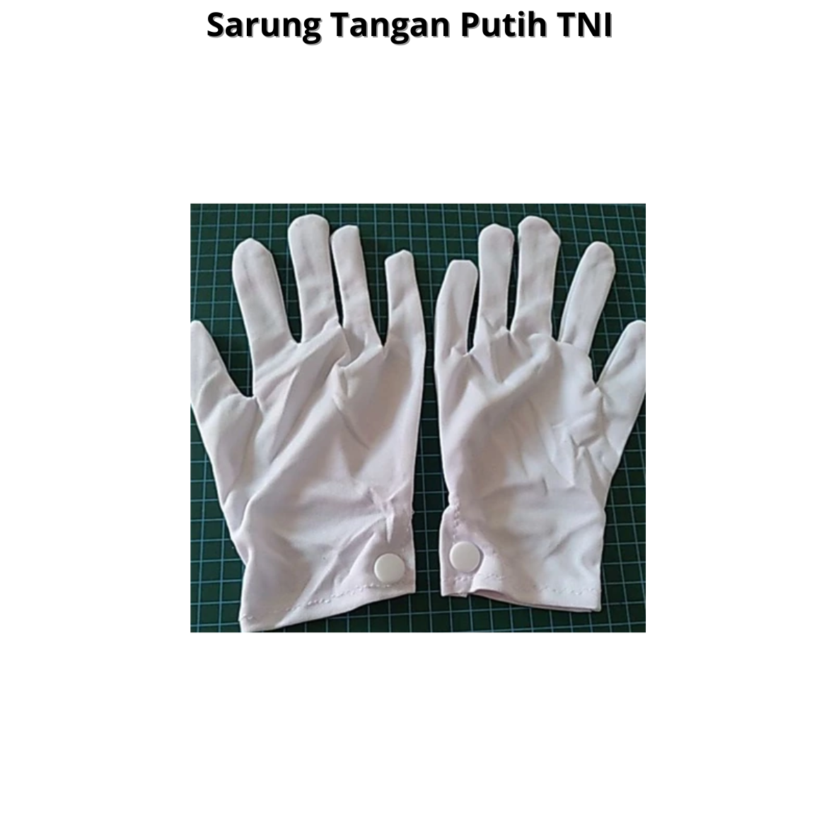 Sarung Tangan Putih TNI