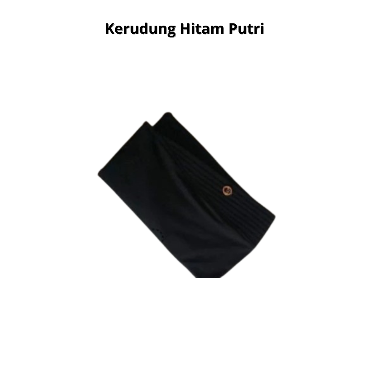 Kerudung Hitam Putri