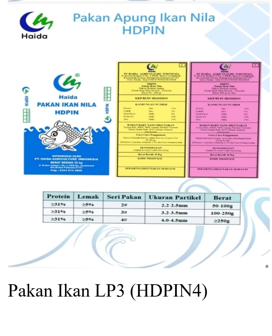PAKAN IKAN LP 3 (HDPIN4)