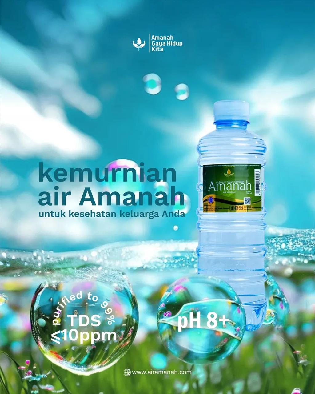 Air Minum Kemasan Amanah 600ml