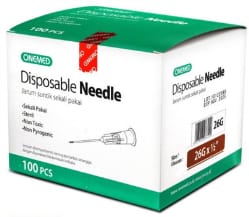 needle ukuran 26 G