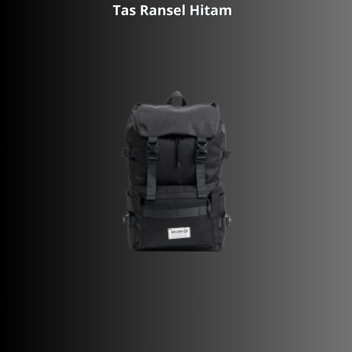 Tas Ransel Hitam