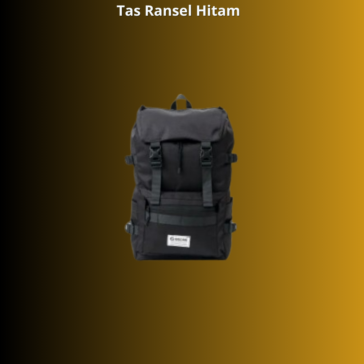 Tas Ransel Hitam